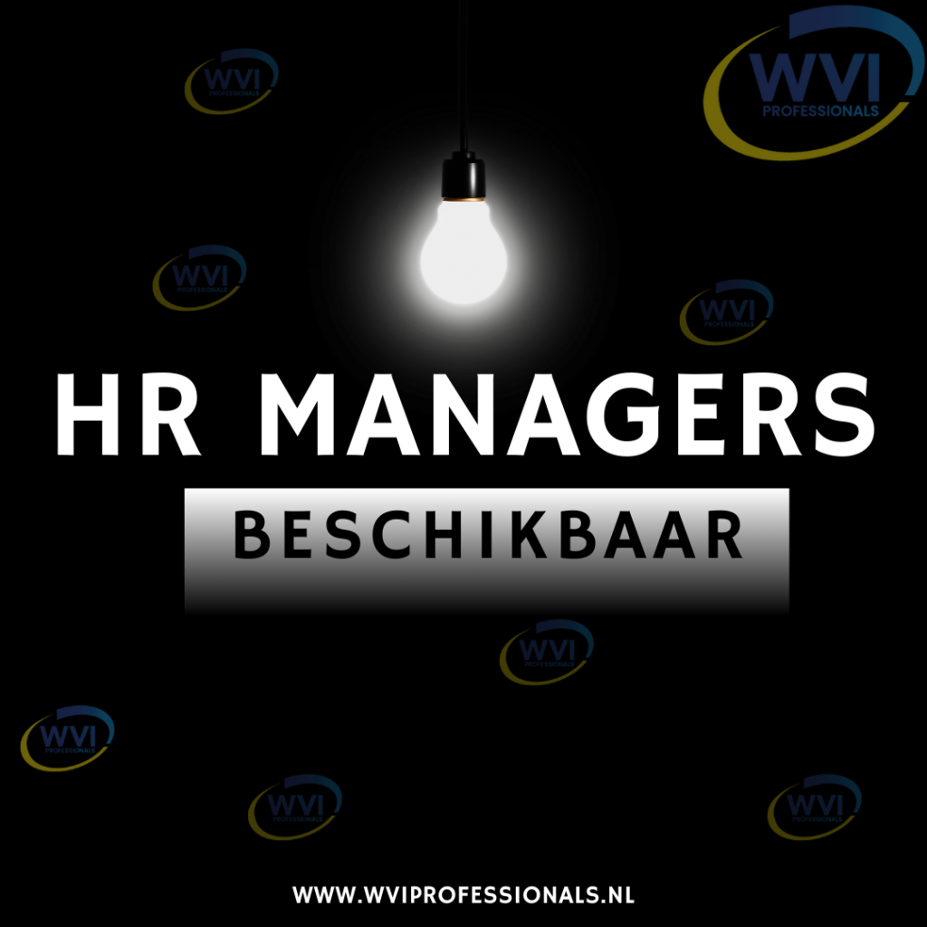 HR Managers per direct beschikbaar